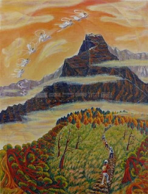 從玉山西峰看玉山主峰藏品圖，第1張