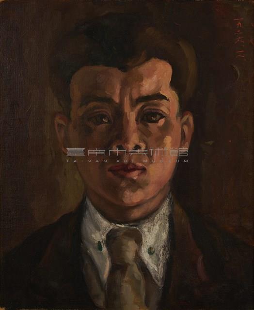 郭柏川自畫像藏品圖，第1張