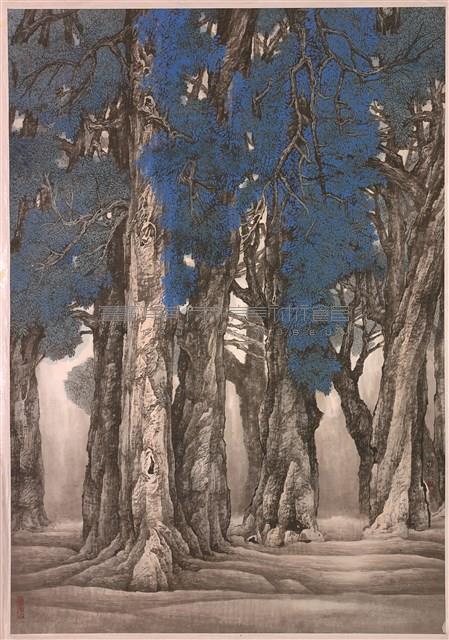 樹色千層青藏品圖，第1張