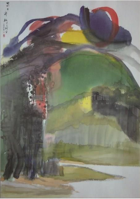 日照寒林為拔萃藏品圖，第1張