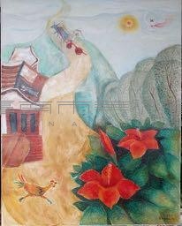 向山頂去的牛車藏品圖，第1張