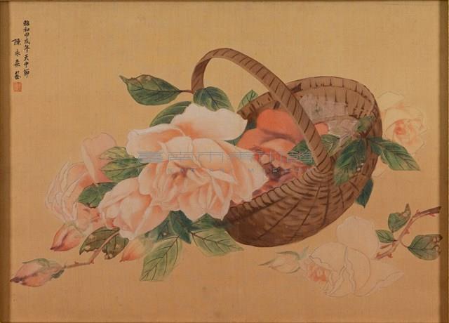 玫瑰花籃藏品圖，第1張