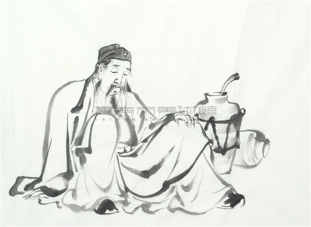 李白醉酒藏品圖，第1張