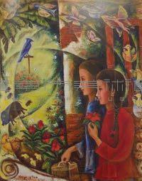 青色的鳥(2)藏品圖，第1張