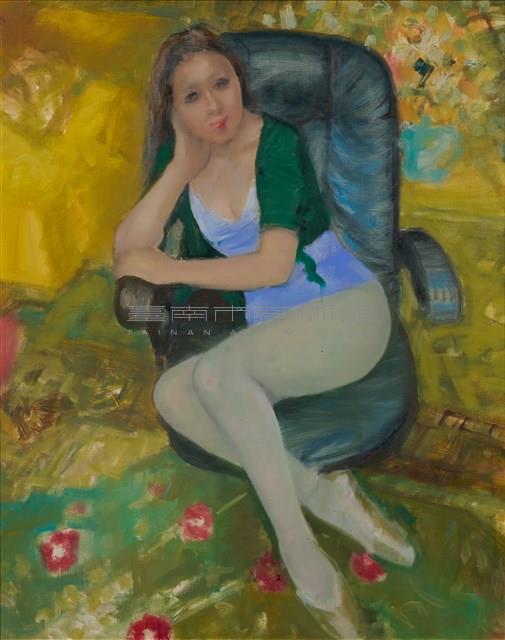 座椅上的芭蕾舞者藏品圖，第1張