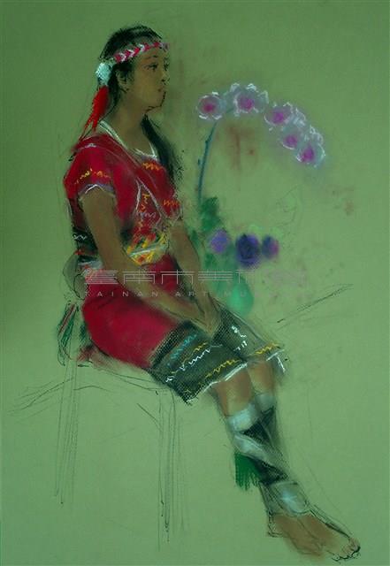 山地少女與芝蘭藏品圖，第1張