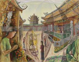 龍山寺內殿藏品圖，第1張