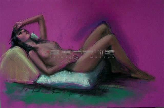 仰首的裸女藏品圖，第1張