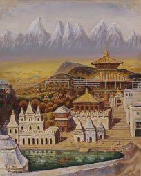 尼泊爾之寺院藏品圖，第1張