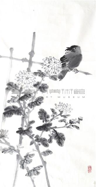 八哥菊花藏品圖，第1張