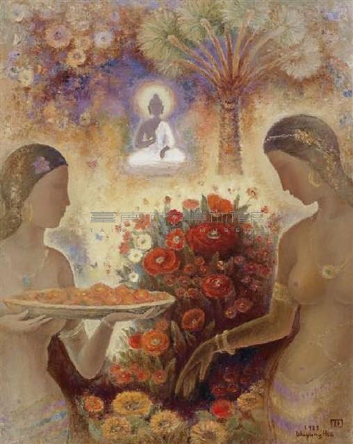 Ajanta壁畫之聯想藏品圖，第1張