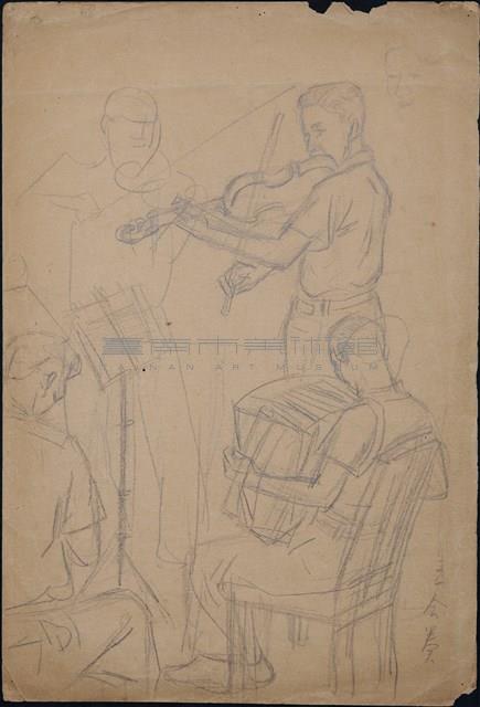 合奏 (速寫)藏品圖，第1張