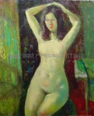 坐姿裸女藏品圖，第1張