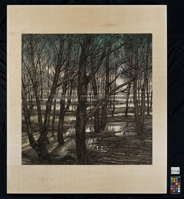 天際霞光入水中藏品圖，第2張