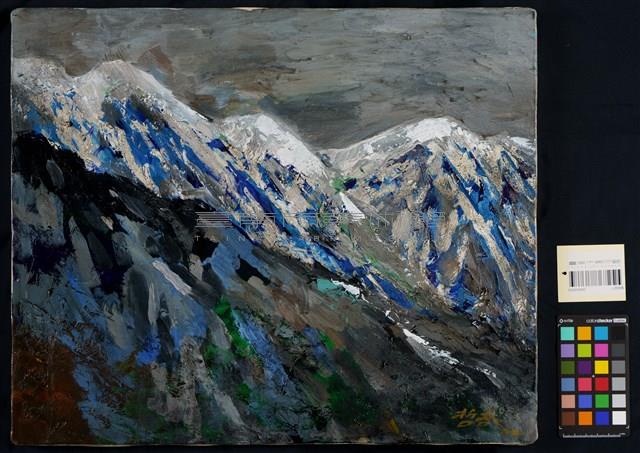 山岳殘雪藏品圖，第2張