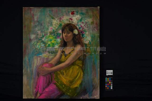 帶花女子藏品圖，第2張