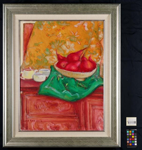 雞翅櫃上的西洋梨藏品圖，第2張