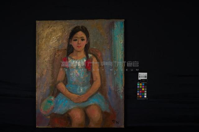 小女孩(沈秀真幼年)藏品圖，第2張