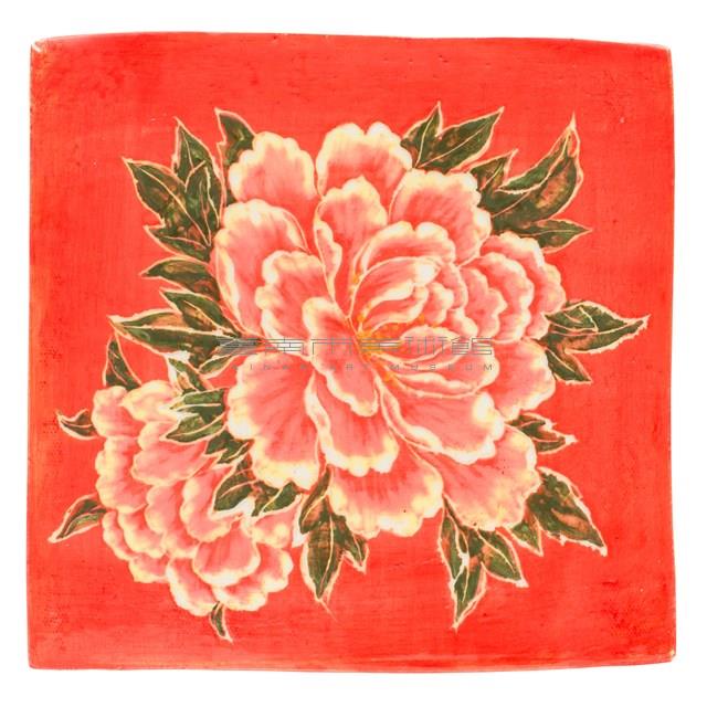絢爛南國 虹彩夢幻─橘底花磚藏品圖，第1張