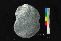 芝山岩文化砝碼型網墜藏品圖，第1張