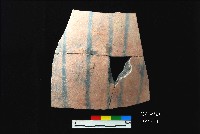 芝山岩文化黑彩陶容器腹片藏品圖，第1張