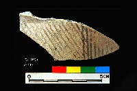 芝山岩文化黑彩罐形器肩部藏品圖，第1張