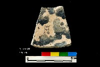 芝山岩文化黑彩陶容器底部接圈足殘件藏品圖，第2張