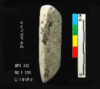 圓山文化磨製石錛藏品圖，第3張