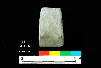 芝山岩文化磨製石錛藏品圖，第1張