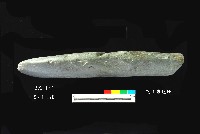芝山岩文化打製加磨斧鋤形器藏品圖，第4張