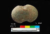 芝山岩文化砝碼型網墜藏品圖，第1張