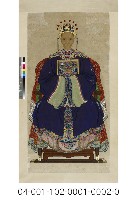 清代祖先畫像(男)(女)藏品圖，第2張