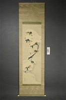 春江(雪雀圖)藏品圖，第1張
