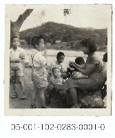 兒童樂園的基隆河畔-野餐藏品圖，第1張