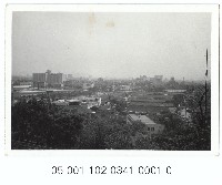 圓山向南眺望臺北市區藏品圖，第1張