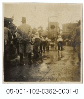 龍山寺前消防演練-滅火練習木架藏品圖，第1張