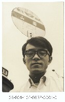 圓山公車站牌前自拍藏品圖，第1張