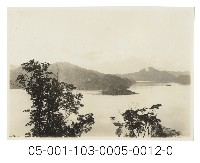 日月潭第二發電所竣工寫真（日月潭）藏品圖，第1張