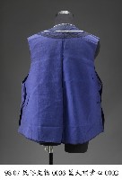 藍大襟背心藏品圖，第2張