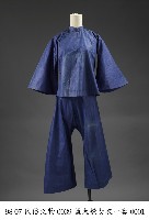 藍大襟女衣藏品圖，第1張