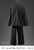 黑地對襟男衣一套藏品圖，第2張