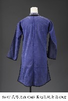 藍地花紋女袍藏品圖，第2張