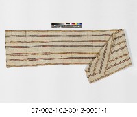 泰雅族彩條麻布藏品圖，第2張