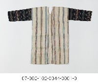 泰雅族彩條男上衣藏品圖，第1張