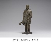 臺灣第一任總督「樺山資紀」立體雕像藏品圖，第3張