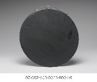 臺灣日月潭杵歌圓形木胎漆器掛飾藏品圖，第3張