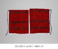 泰雅族女護腳布藏品圖，第2張