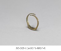 原住民銅指環(有戒臺)藏品圖，第3張