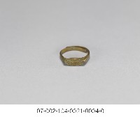 原住民銅指環(有戒臺)藏品圖，第2張