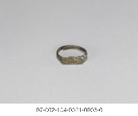 原住民銅指環(有戒臺)藏品圖，第2張